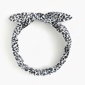 J. Crew | Accessories | Nwt Velvet Cheetah Print Headband  display picture 3